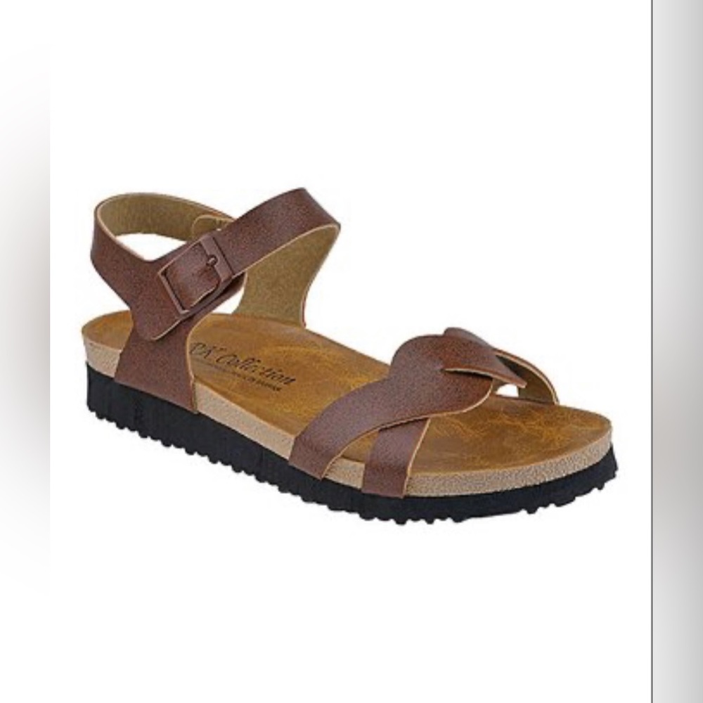 RK Collection | Brown Randi Sandal - Women